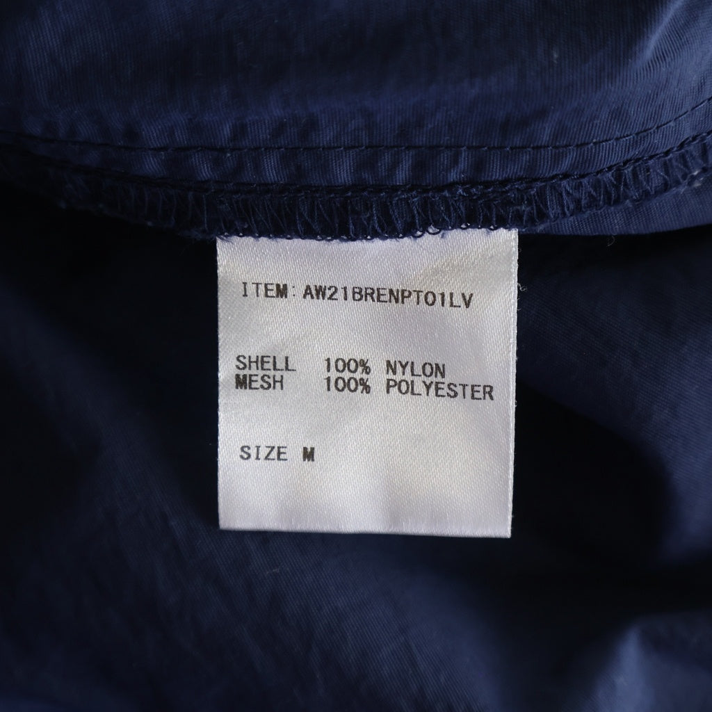 The Ennoy Professional(エンノイプロフェッショナル) 21AW ×Stylistshibutsu NYLON PANT スタイリスト 私物 ロゴエンブロイダリー ナイロンジョガーパンツ ブルー AW21BRENPT01LV