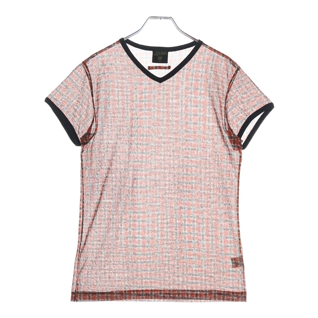 Jean Paul GAULTIER ゴルチェ 半袖Tシャツ 女性の顔 ブルー グリーン