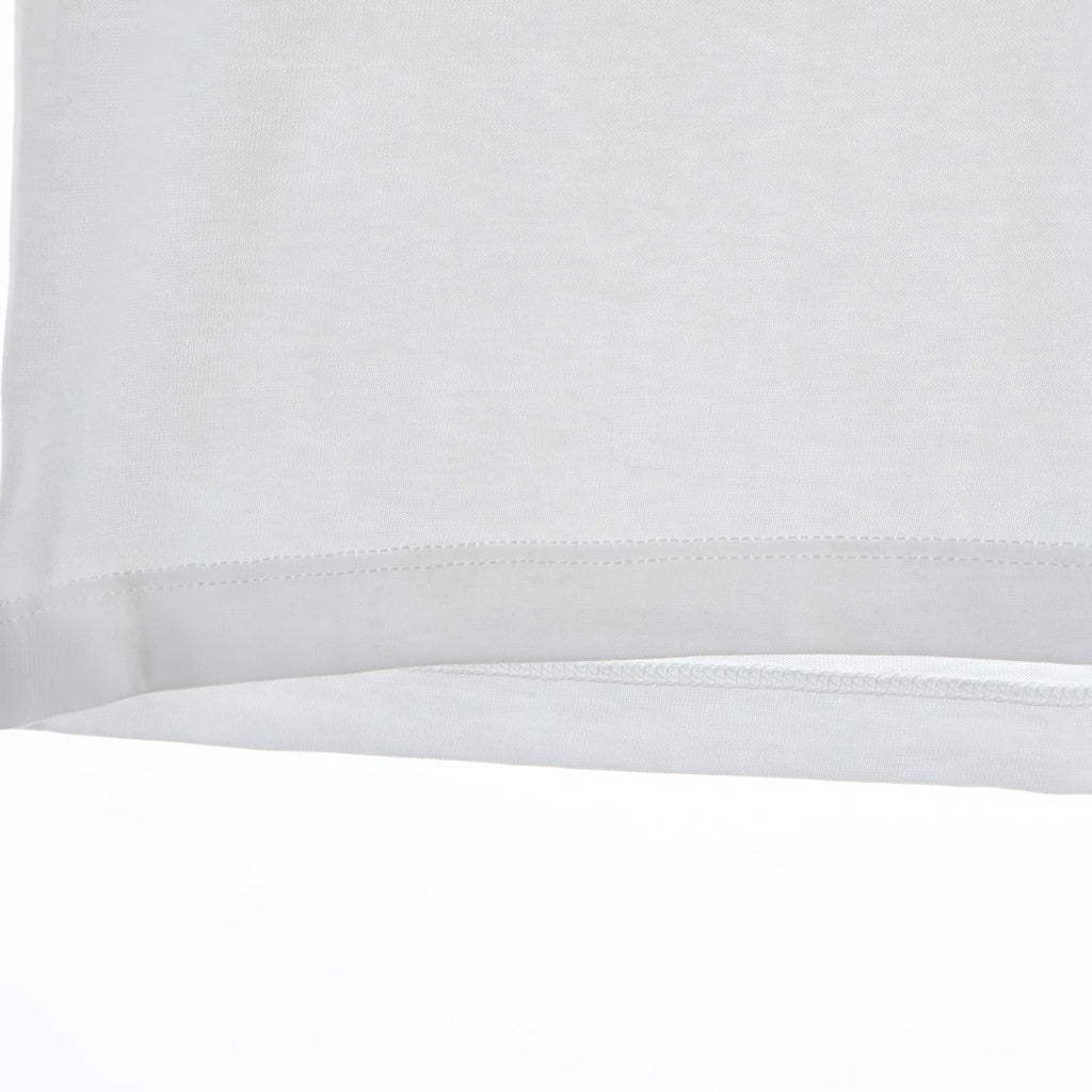 LOEWE(ロエベ) 24SS PAULA'S IBIZA パウラズ イビザ パイル アナグラムロゴ刺繍 クルーネック 半袖Tシャツ カットソー ホワイト H616Y22X67