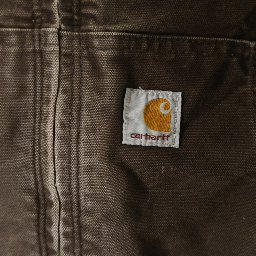 CARHARTT(カーハート) ACTIVE JACKET ダック地 アクティブ フーデッドジャケット ジップアップパーカー レディース ブラウン WJ130 DKB