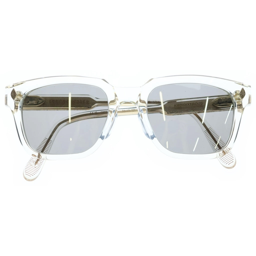 CHROME HEARTS(クロムハーツ) AMBIDIXTROUS CRYS-18KGP アンビデクストラス ウェリトンフレーム メガネ クリア/ゴールド