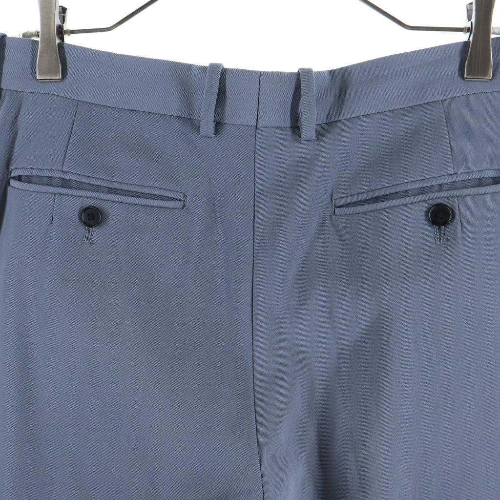 AURALEE(オーラリー) 19AW WOOL MAX GABARDINE SLACK ウール マックス ギャバジン スラックスパンツ ブルー A9AP02MX