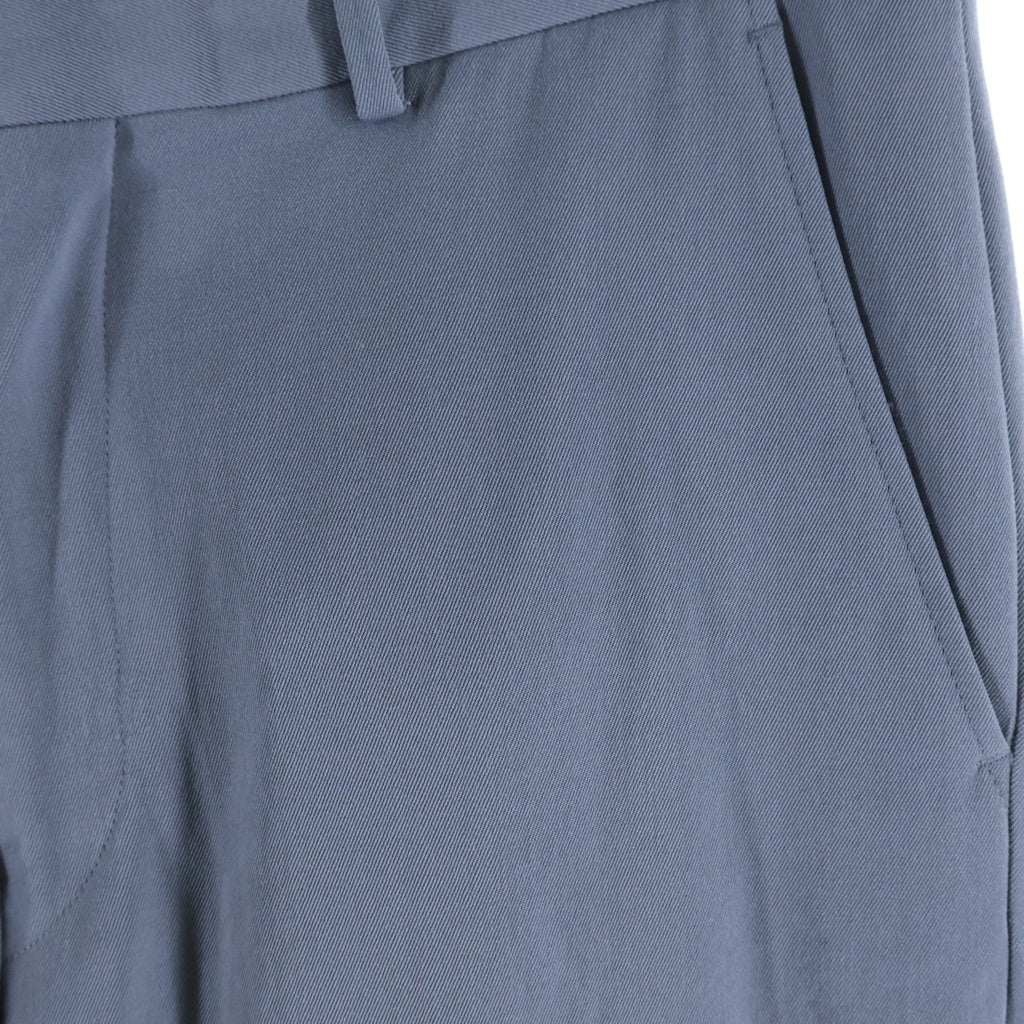 AURALEE(オーラリー) 19AW WOOL MAX GABARDINE SLACK ウール マックス ギャバジン スラックスパンツ ブルー A9AP02MX