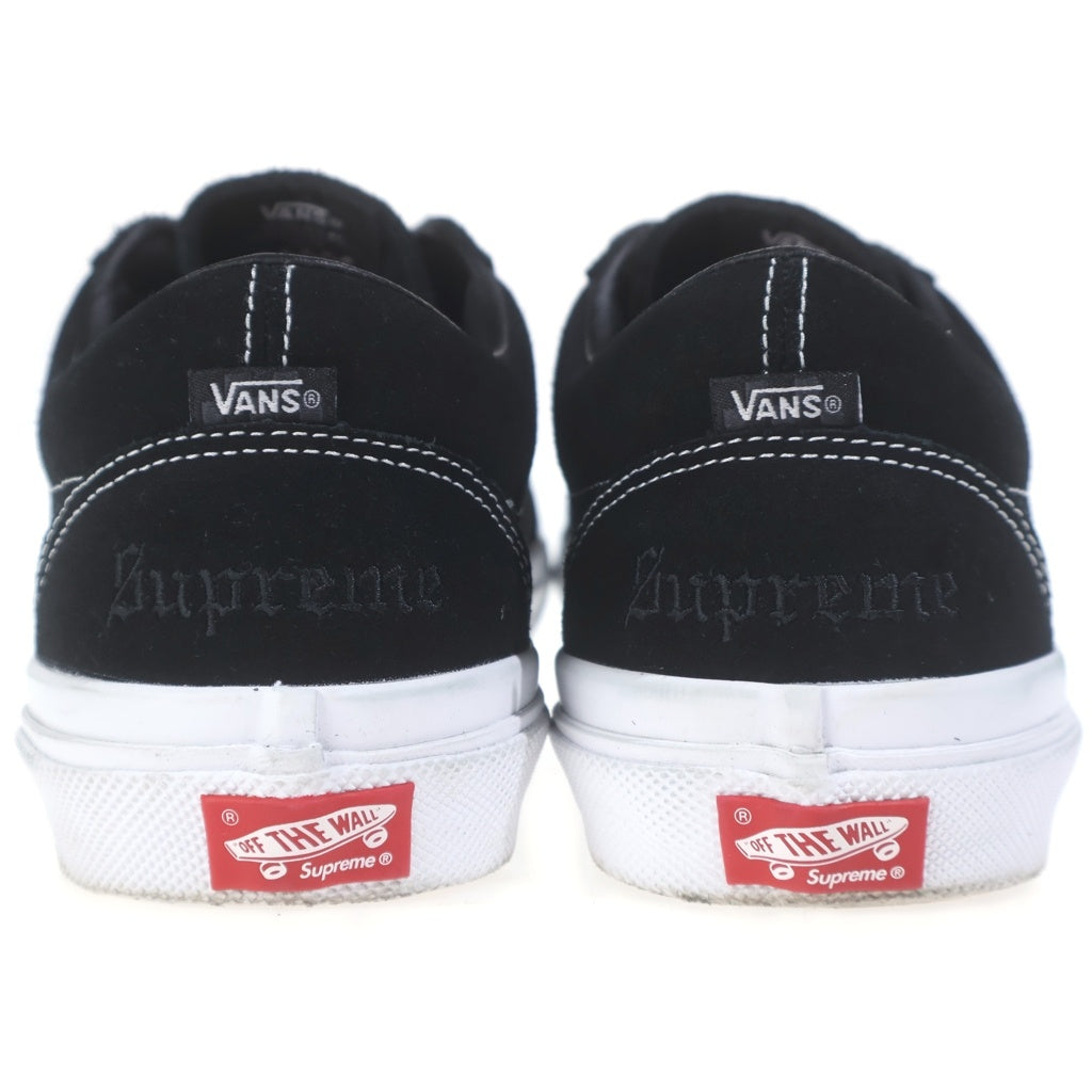 VANS(ヴァンズ) 24SS ×Supreme Sid シュプリーム シド ローカットスニーカー ブラック US9.5/27.5cm 500714