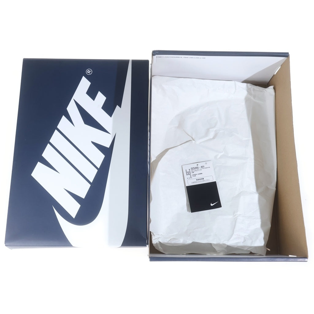 NIKE(ナイキ) AIR JORDAN 1 RETRO HIGH OG Midnight Navy エアジョーダン レトロ ハイカットスニーカー ホワイト/ネイビー US9.5/27.5cm DZ5485-401