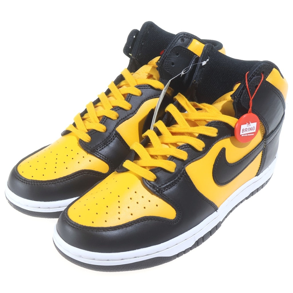 NIKE(ナイキ) DUNK HIGH RETRO University Gold and Black ダンク レトロ ハイカットスニーカー イエロー/ブラック US10/28cm DD1399-700