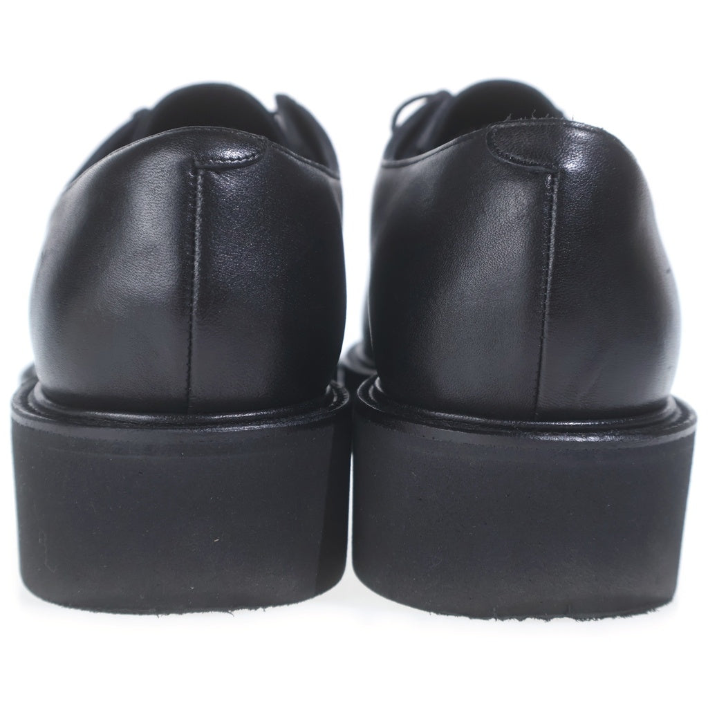 foot the coacher(フットザコーチャー) TIROLEAN SHOES TWEETY SOLE チロリアン レザー レースアップブーツ シューズ 厚底 ブラック FTC2434003