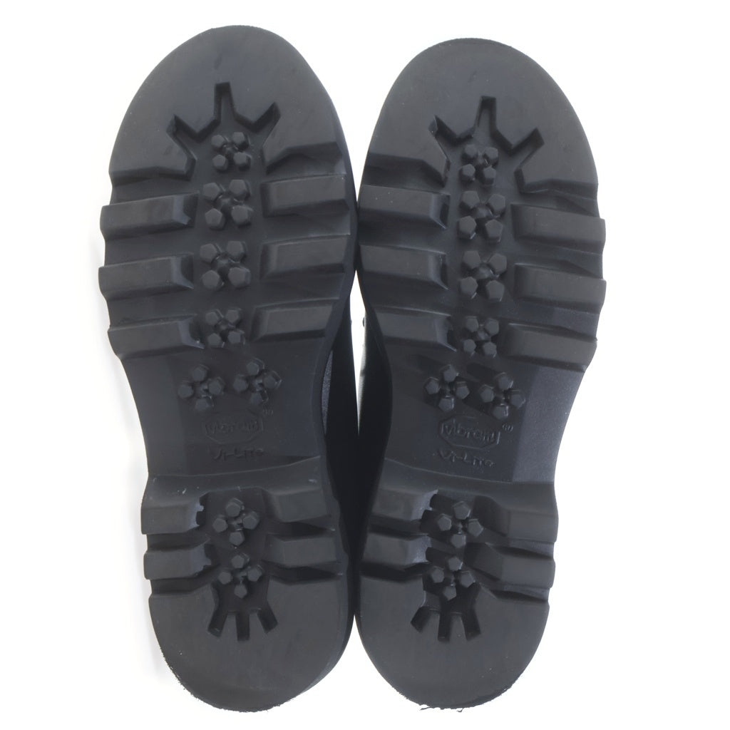 foot the coacher(フットザコーチャー) TIROLEAN SHOES TWEETY SOLE チロリアン レザー レースアップブーツ シューズ 厚底 ブラック FTC2434003