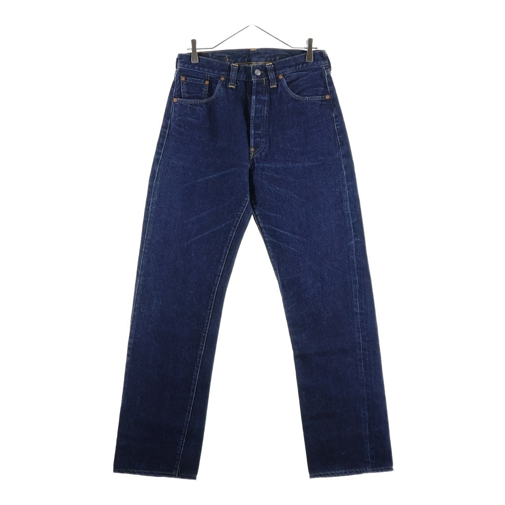 Levi's(リーバイス) 90S VINTAGE 201XX ヴィンテージ ボタン裏555 ビッグE バレンシア製 シンチバック ボタンフライ デニムパンツ インディゴ