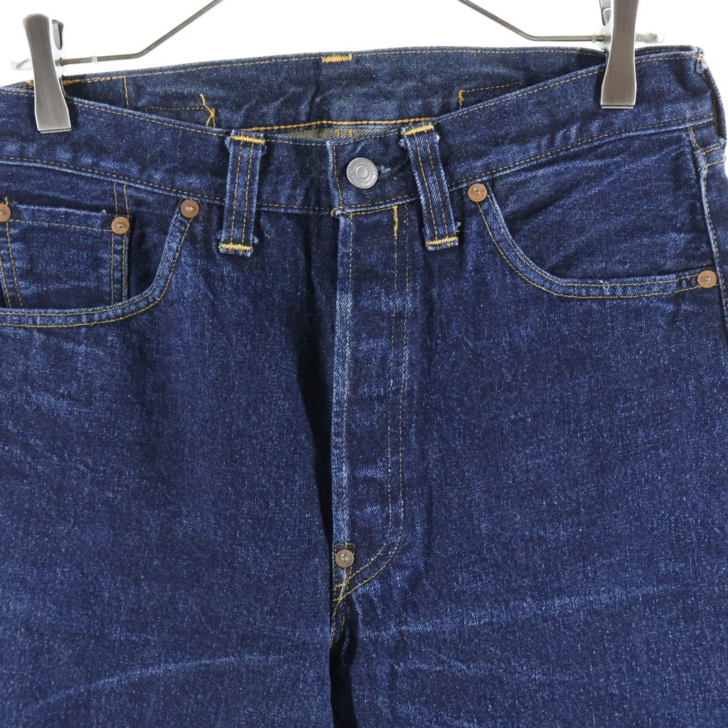 Levi's(リーバイス) 90S VINTAGE 201XX ヴィンテージ ボタン裏555 ビッグE バレンシア製 シンチバック ボタンフライ デニムパンツ インディゴ