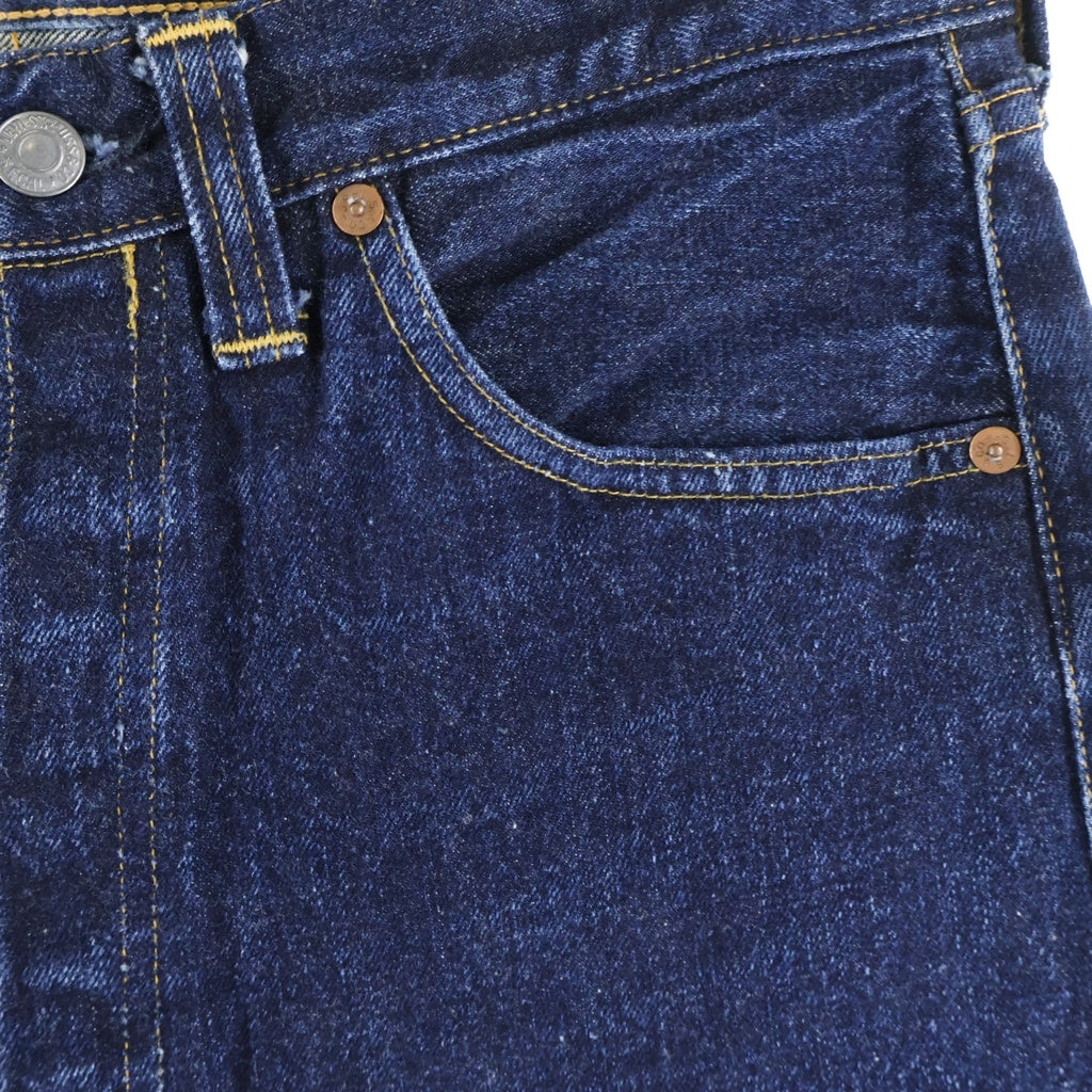 Levi's(リーバイス) 90S VINTAGE 201XX ヴィンテージ ボタン裏555 ビッグE バレンシア製 シンチバック ボタンフライ デニムパンツ インディゴ