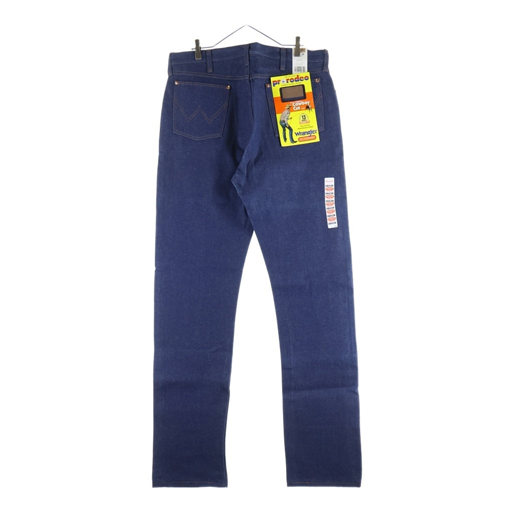 Wrangler(ラングラー) 90-00S VINTAGE DEADSTOCK 13MWZ COWBOY CUT JEANS ヴィンテージ デッドストック USA製 カウボーイカット ストレート デニムパンツ ジーンズ インディゴ