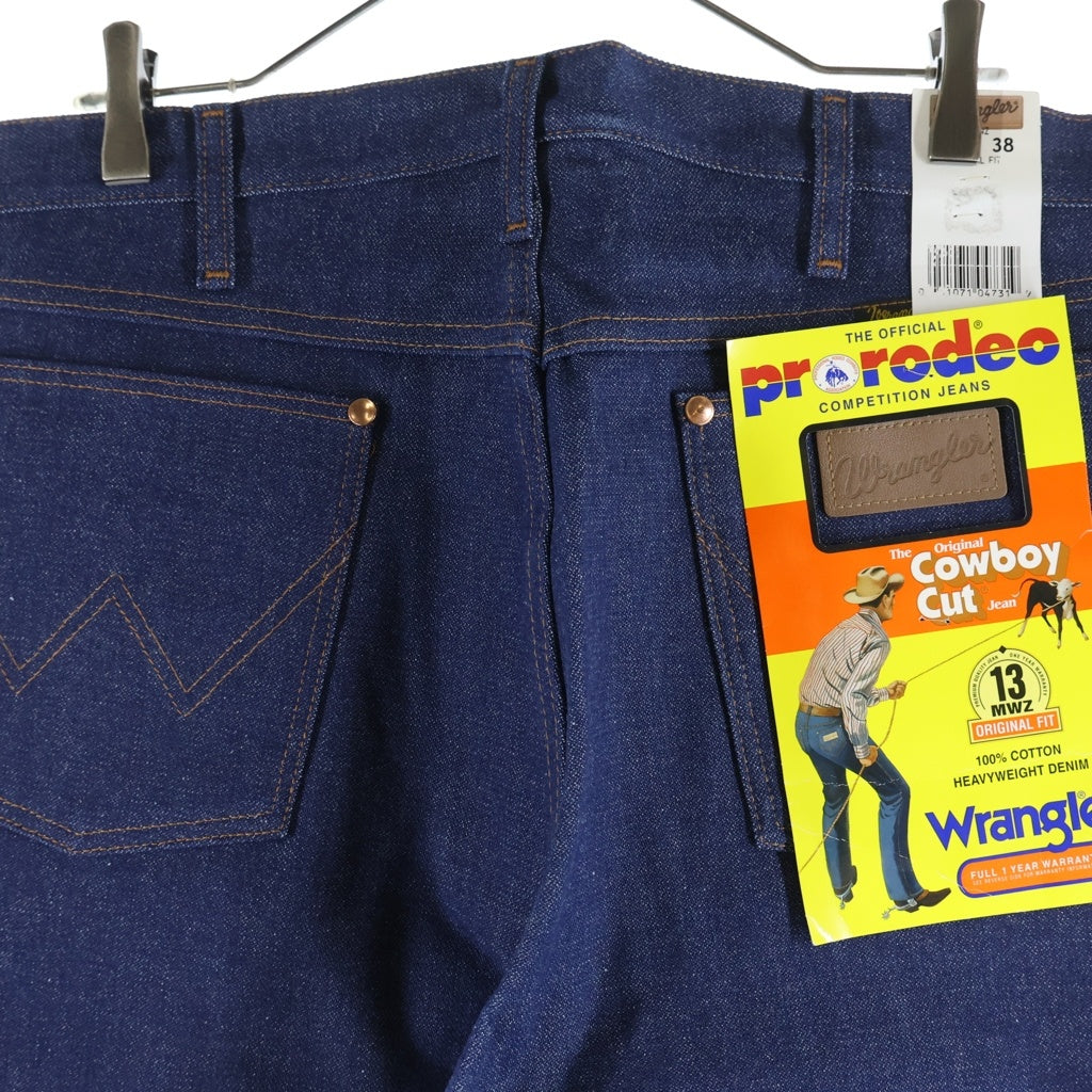 Wrangler(ラングラー) 90-00S VINTAGE DEADSTOCK 13MWZ COWBOY CUT JEANS ヴィンテージ デッドストック USA製 カウボーイカット ストレート デニムパンツ ジーンズ インディゴ