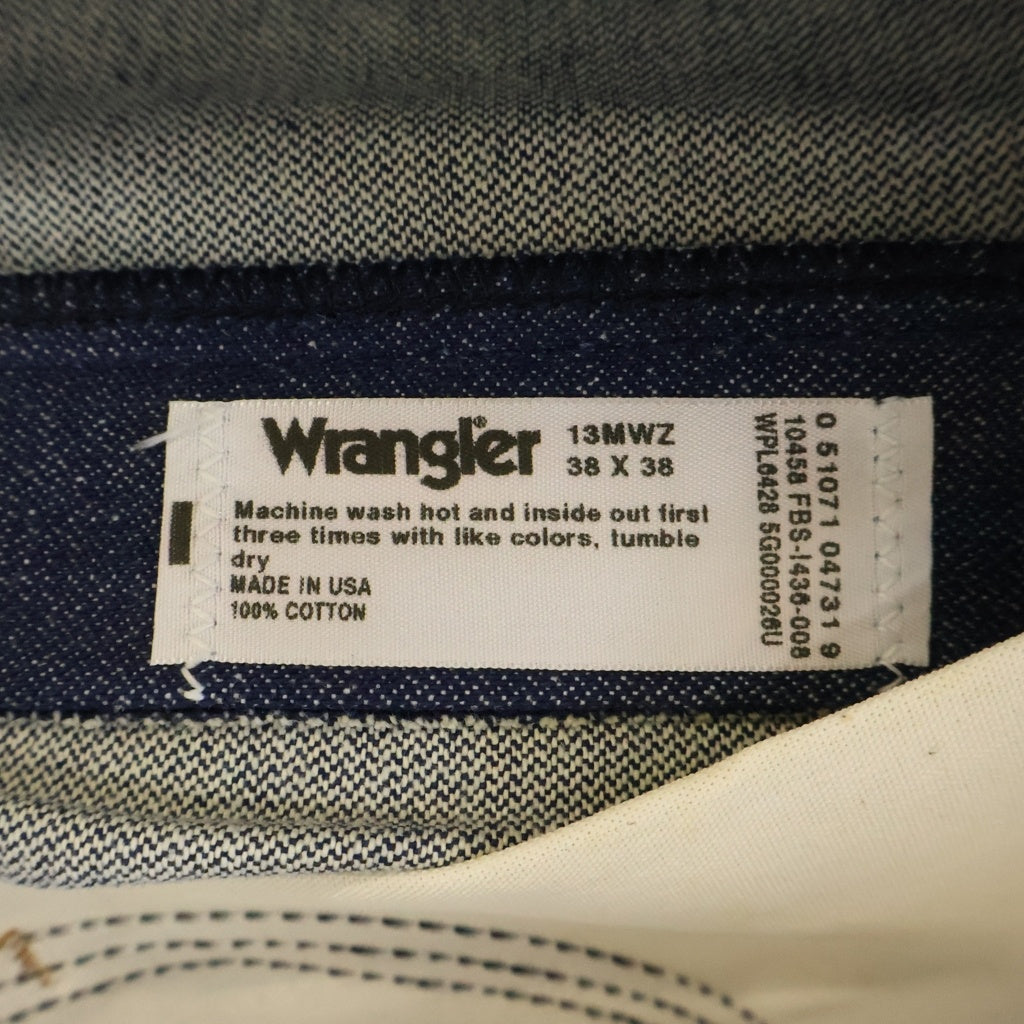 Wrangler(ラングラー) 90-00S VINTAGE DEADSTOCK 13MWZ COWBOY CUT JEANS ヴィンテージ デッドストック USA製 カウボーイカット ストレート デニムパンツ ジーンズ インディゴ