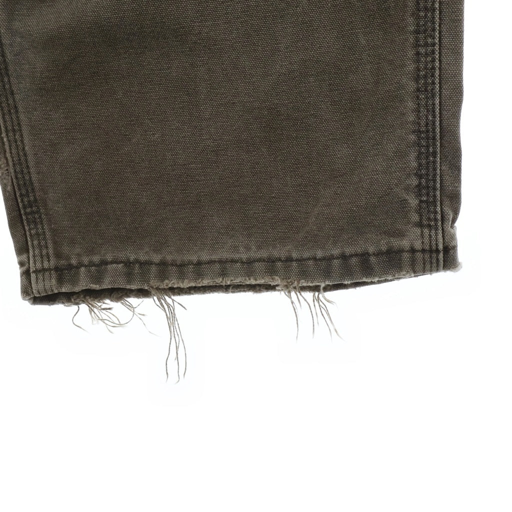CARHARTT(カーハート) 90S VINTAGE DUCK WORK PANTS ダック地 ヴィンテージ ペインター ワークパンツ ブラウン WU0382