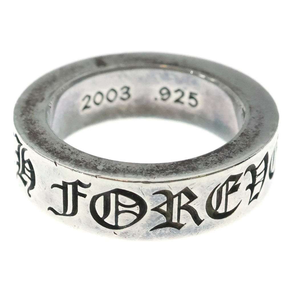 CHROME HEARTS(クロムハーツ) 6mm SPACER FOREVER 6mmスペーサーリング フォーエバーシルバーBCA337