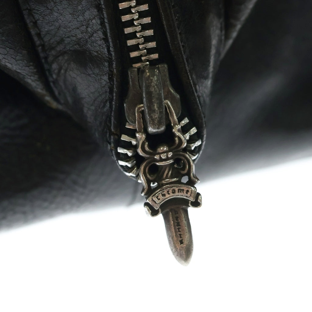 CHROME HEARTS(クロムハーツ) MONICA BAG SM モニカ レザーハンドバッグ ブラック