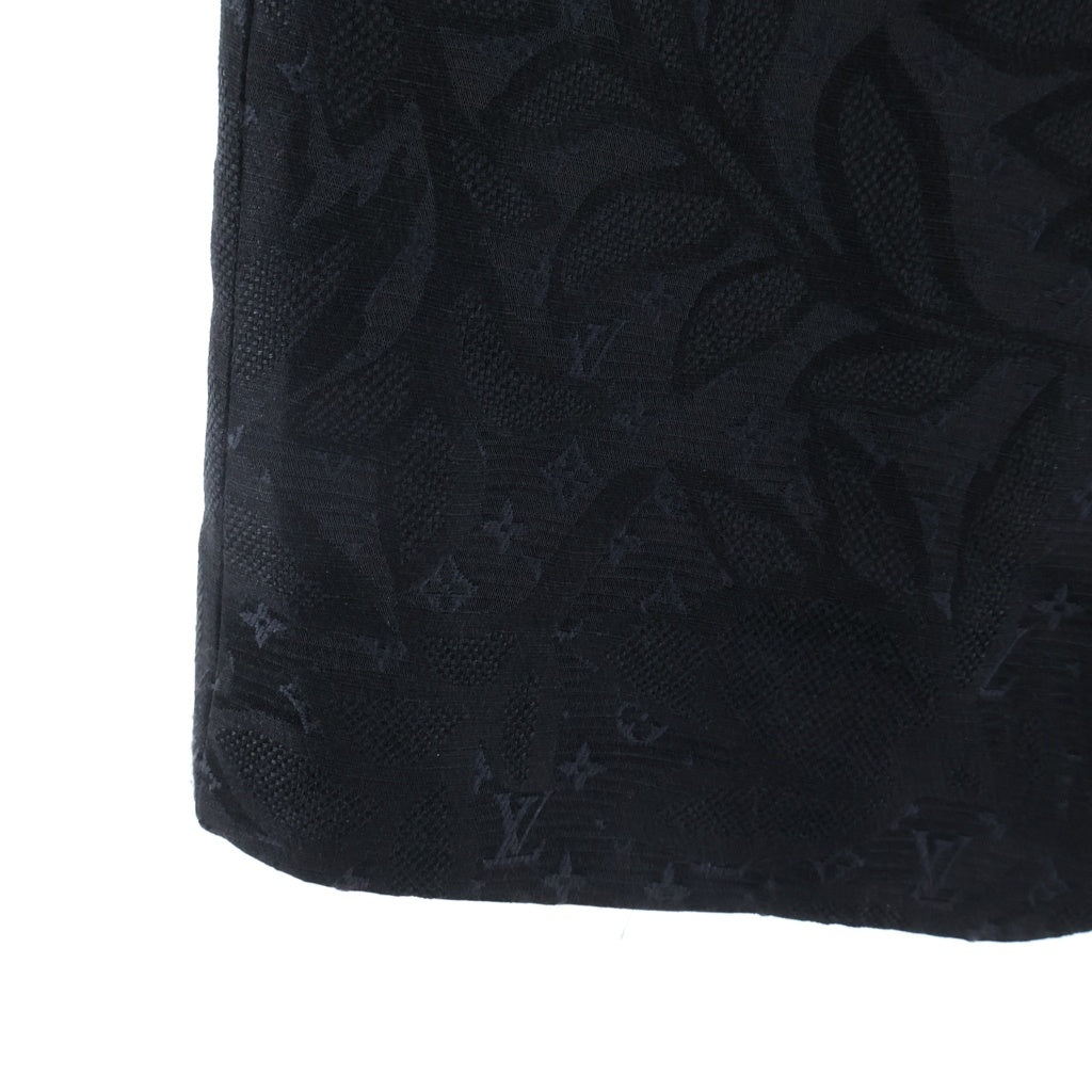 LOUIS VUITTON(ルイヴィトン) 24SS モノグラム総柄 シングルテーラードジャケット ブラック RM241F ZD0 HQFJ4E