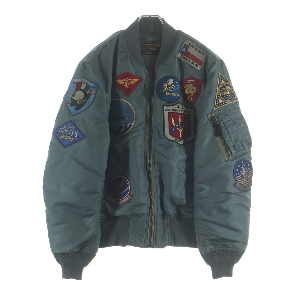 AVIREX(アヴィレックス) TOP GUN MA-1 CUSTOM トップガン カスタム フライトジャケット ブルゾン カーキ 783-5952040