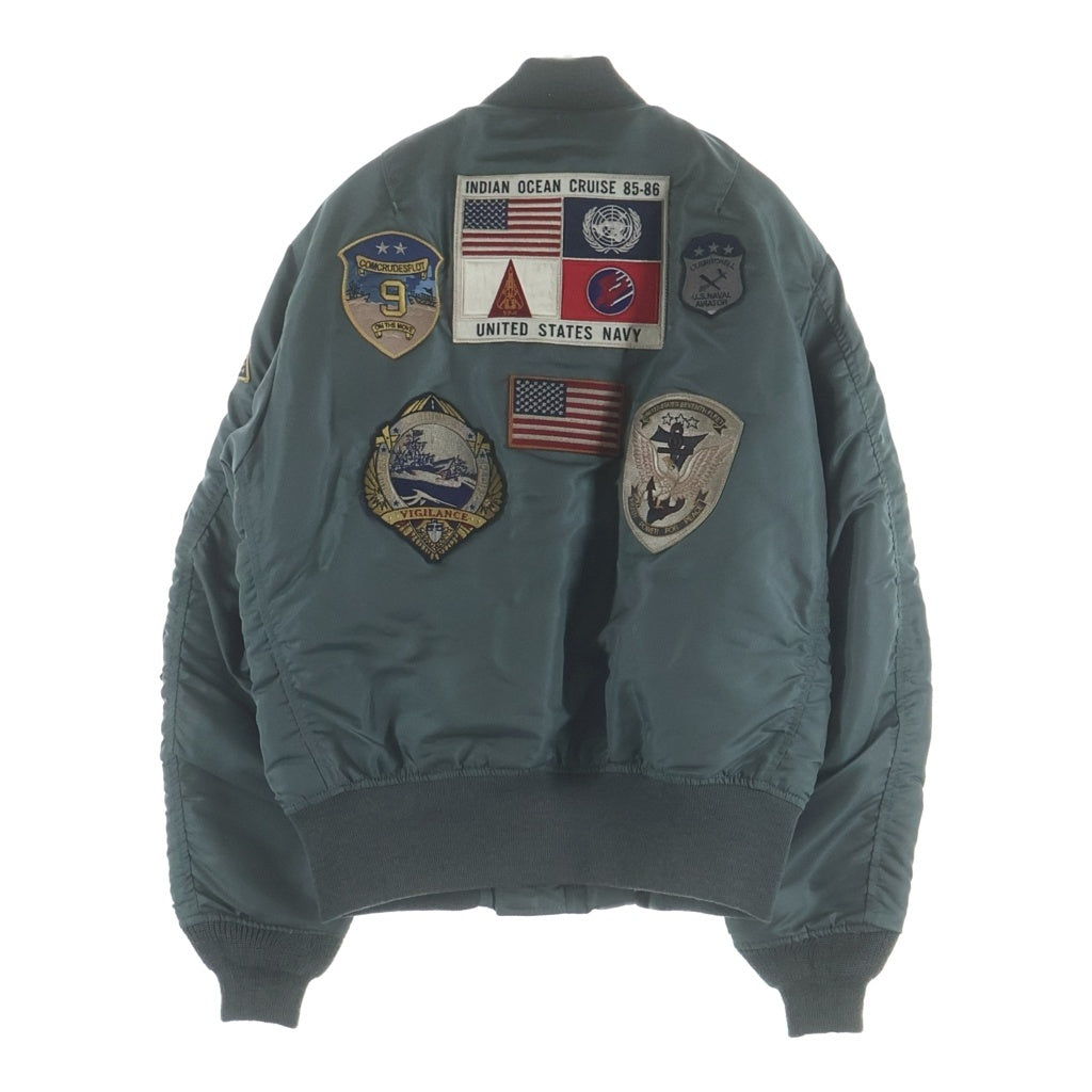 AVIREX(アヴィレックス) TOP GUN MA-1 CUSTOM トップガン カスタム フライトジャケット ブルゾン カーキ 783-5952040