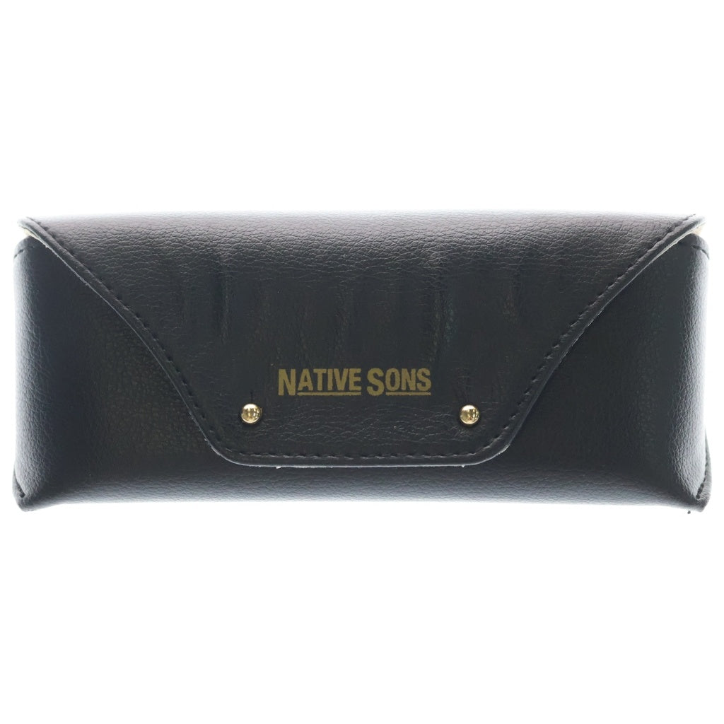 NATIVE SONS(ネイティブサンズ) CLAYTON クレイトン ラウンドシェイプ カラーレンズ サングラス メガネ ブラック