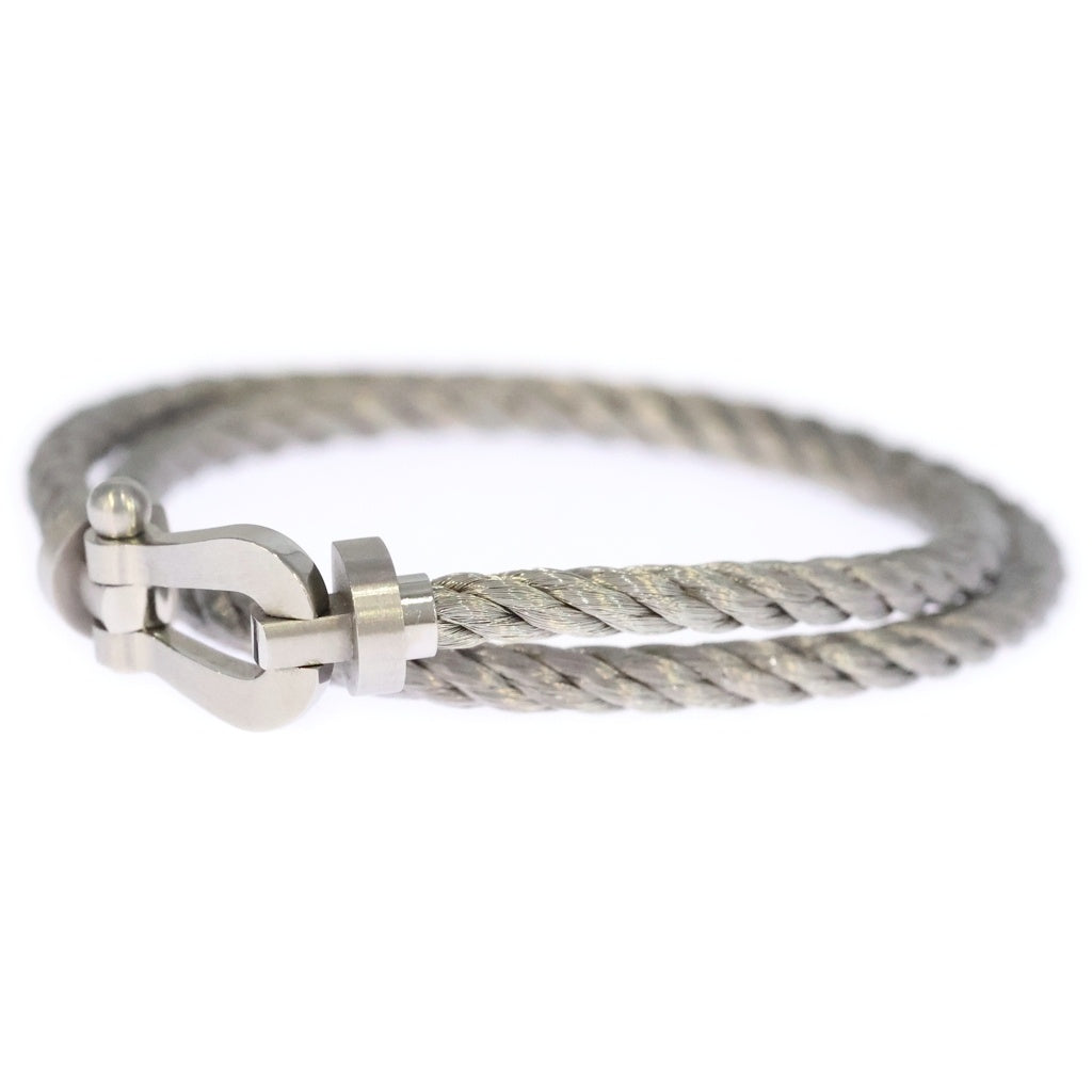 FRED(フレッド) FORCE 10 フォース ラージモデル ステンレススチール ブレスレット LM シルバー レディース