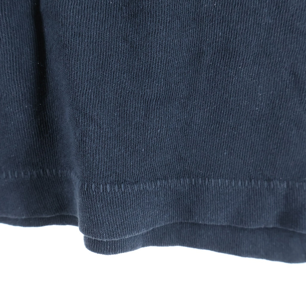 Paly Hollywood(パリーハリウッド) 26SS BOUND FOR GLORY TEE ヴィンテージ加工 フロントプリントTシャツ 半袖クルーネックカットソー ブラック 2U001Q1010