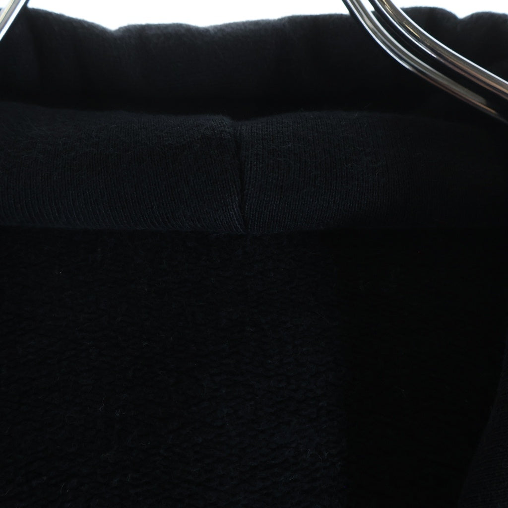 LOUIS VUITTON(ルイヴィトン) 23SS シグネチャーロゴ スウェットプルオーバーパーカー フーディ ブラック RM231Q IHN HNY56W