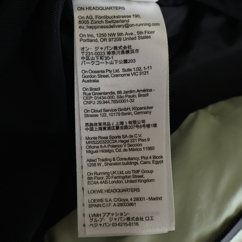 LOEWE(ロエベ) ×ON RUNNING TECHNICAL SHELL PUFFER JACKET オン ランニング テクニカル シェルパファージャケット ライトグリーン 1ME12122919