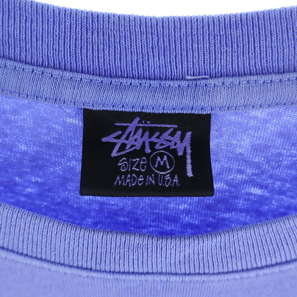 STUSSY(ステューシー) 23SS ×OUR LEGACY DROP SHADOW TEE アワーレガシー ドロップ シャドウ クルーネック 半袖Tシャツ カットソー パープル