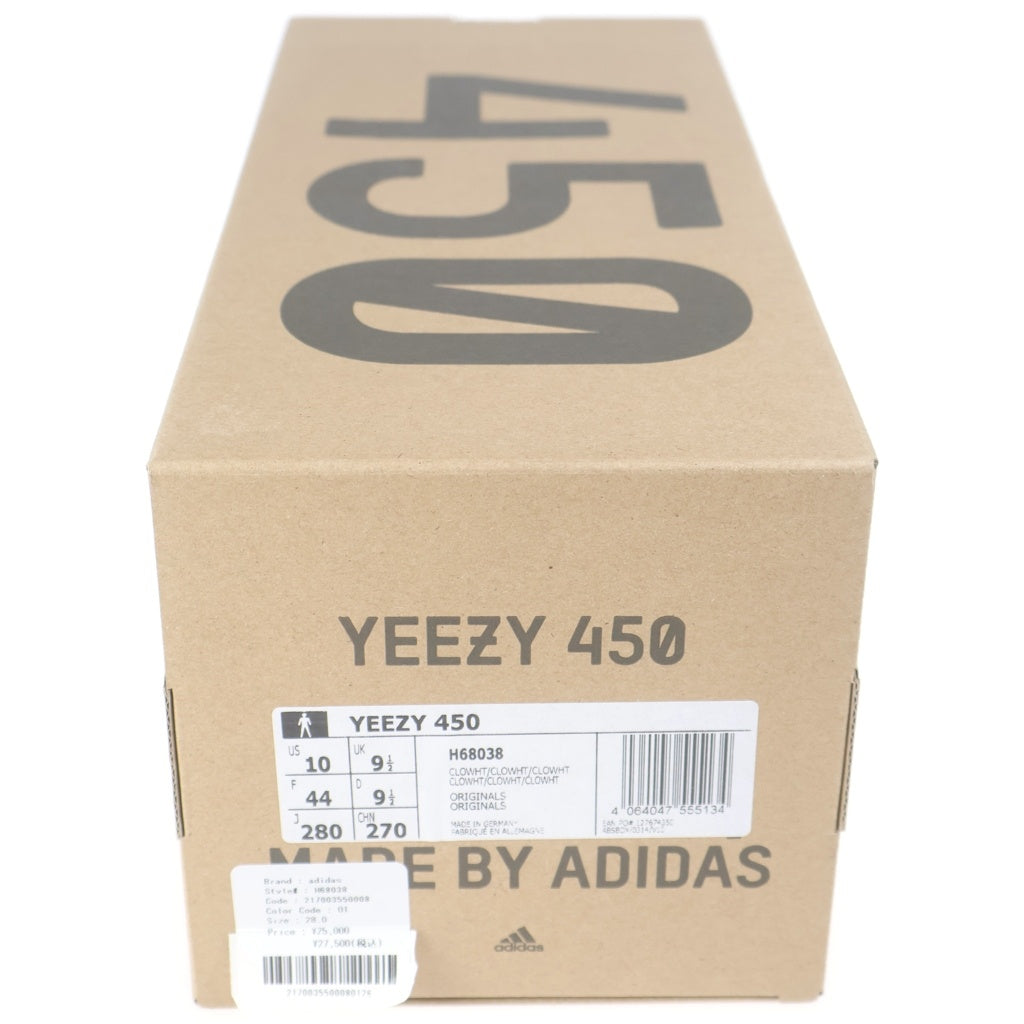 adidas(アディダス) YEEZY 450 CLOUD WHITE イージー450 クラウドホワイト ローカットスニーカー ホワイト US10/28cm H68038