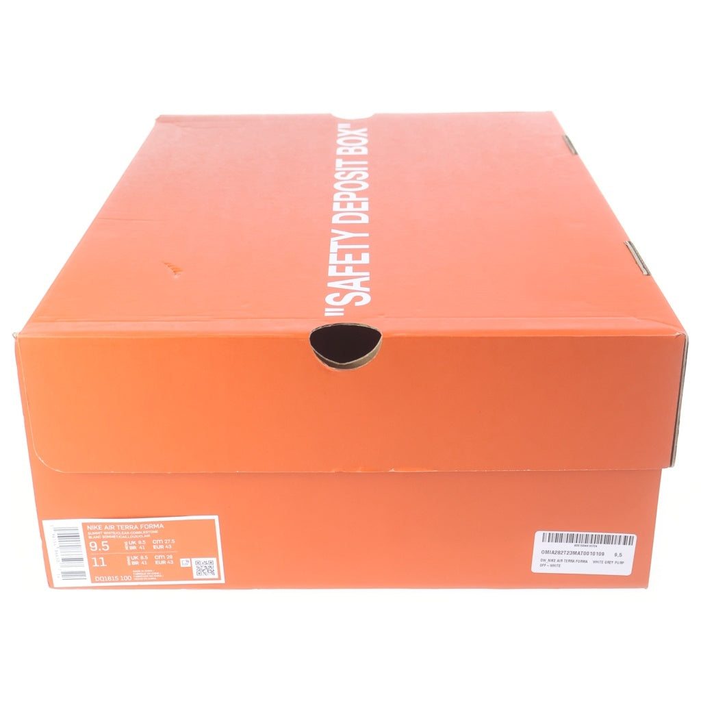NIKE(ナイキ) ×OFF-WHITE AIR TERRA FORMA オフホワイト エアテラフォーマ ハイカットスニーカー マルチカラー US9.5/27.5cm DQ1615-100