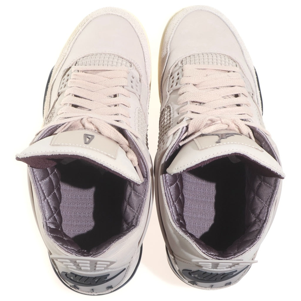 NIKE(ナイキ) ×A MA MANIERE WMNS AIR JORDAN 4 FZ4810-200 アママニエール エアジョーダン ハイカットスニーカー US11/28.0cm ベージュ