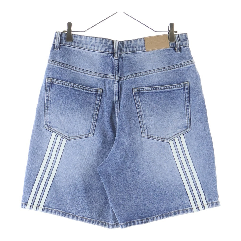 KITH(キス) ×ADIDAS MESSI FOOTBALL DENIM SHORT アディダス メッシ フットボール デニムショーツ ハーフパンツ インディゴ KU4246