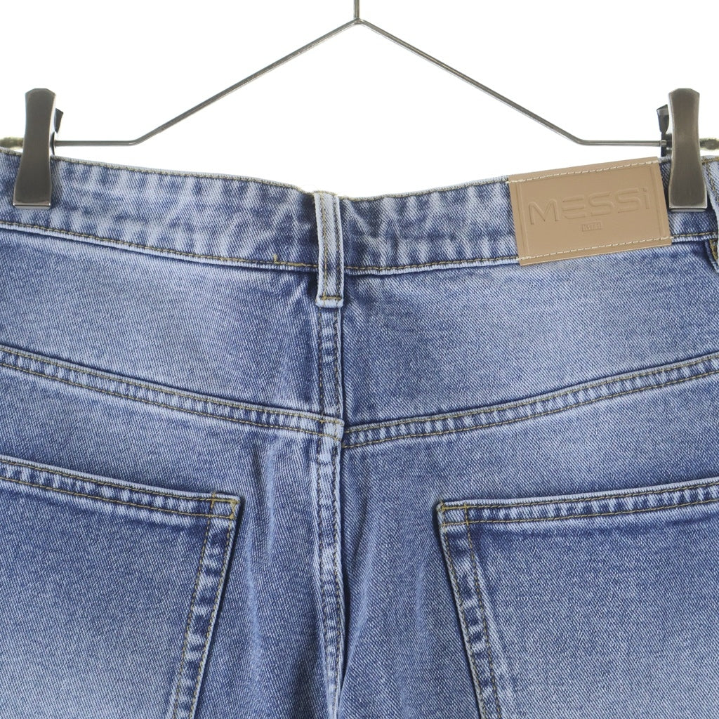 KITH(キス) ×ADIDAS MESSI FOOTBALL DENIM SHORT アディダス メッシ フットボール デニムショーツ ハーフパンツ インディゴ KU4246