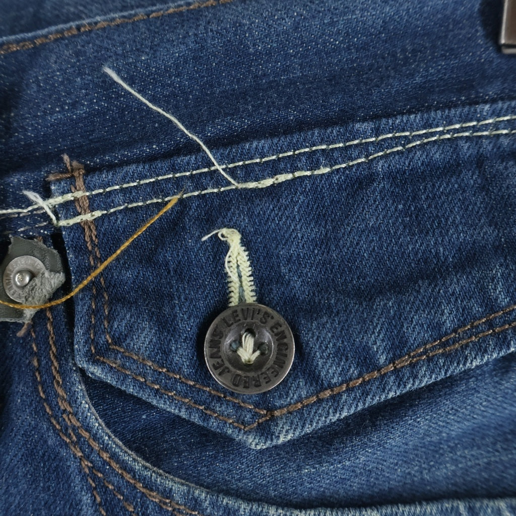 Levi's(リーバイス) 00S ENGINEERED JEANS エンジニアジーンズ 立体裁断 トルコ製 ボタンフライデニムパンツ インディゴ 17001-0010