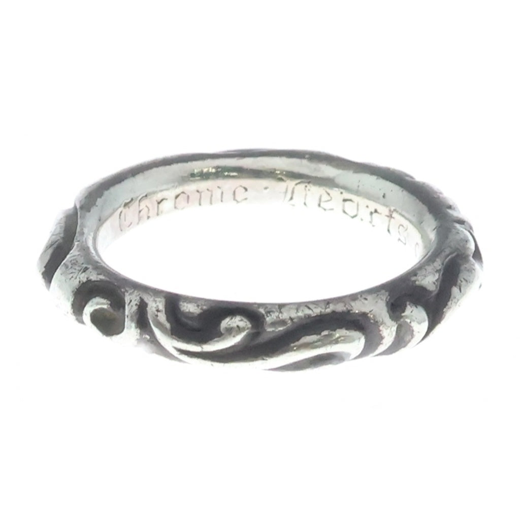 CHROME HEARTS(クロムハーツ) SCRL BAND スクロールバンド リング シルバー BCA351