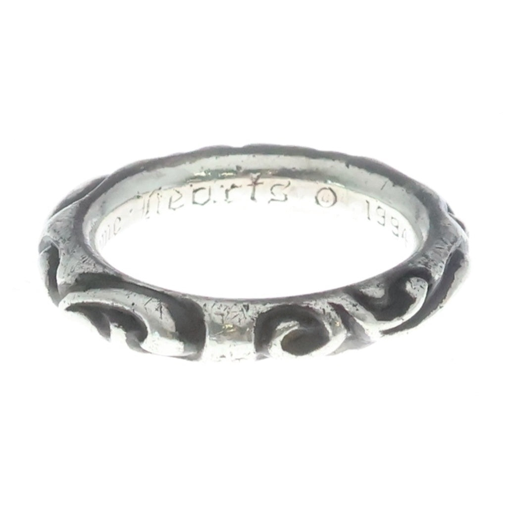 CHROME HEARTS(クロムハーツ) SCRL BAND スクロールバンド リング シルバー BCA351