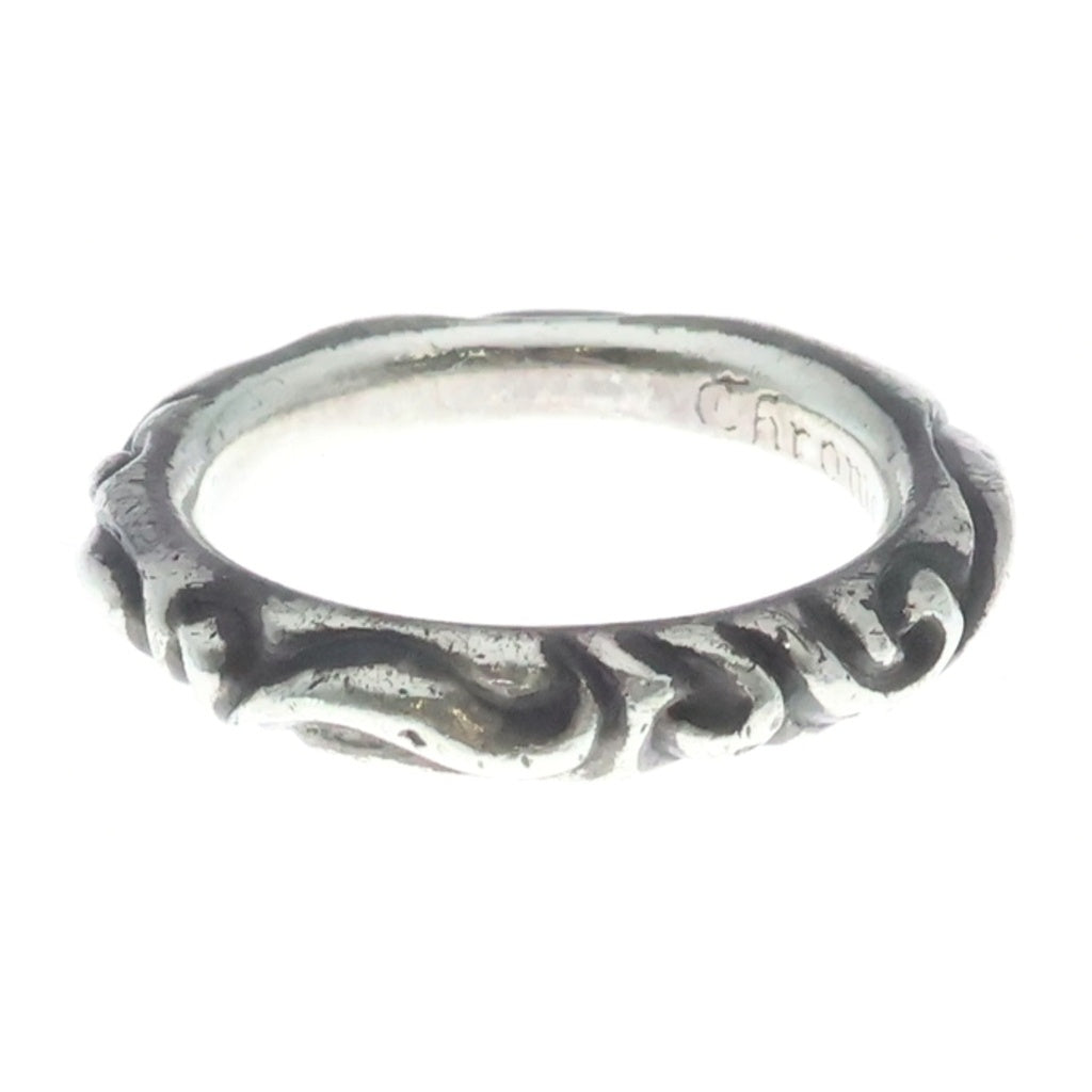 CHROME HEARTS(クロムハーツ) SCRL BAND スクロールバンド リング シルバー BCA351