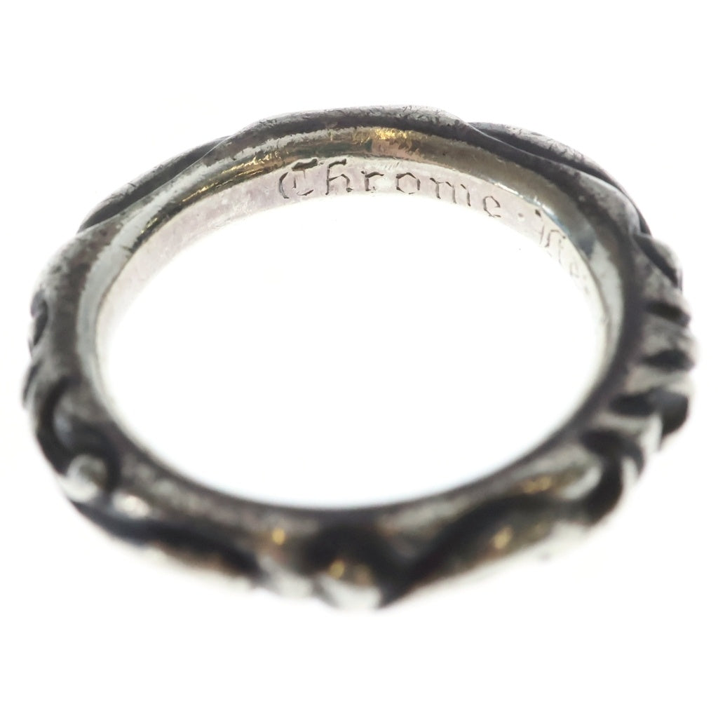 CHROME HEARTS(クロムハーツ) SCRL BAND スクロールバンド リング シルバー BCA351