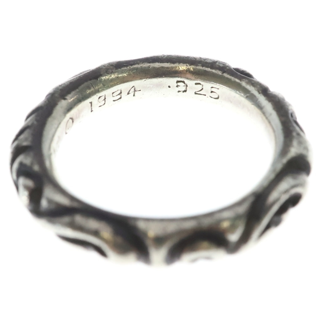 CHROME HEARTS(クロムハーツ) SCRL BAND スクロールバンド リング シルバー BCA351