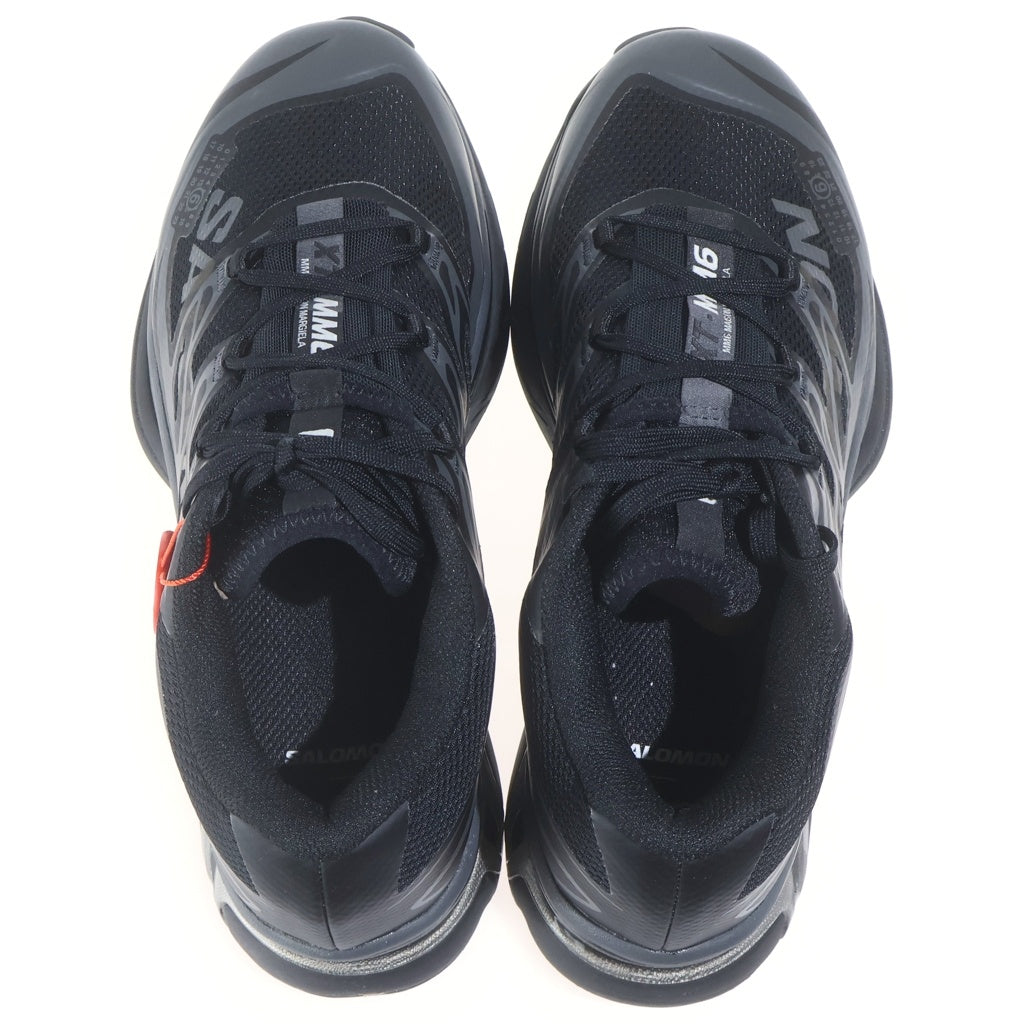 MM6 Maison Margiela(エムエムシックスメゾンマルジェラ) ×Salomon XT-MM6 サロモン ローカットスニーカー ブラック US8.5/26.5cm SH1WS0020 P6303