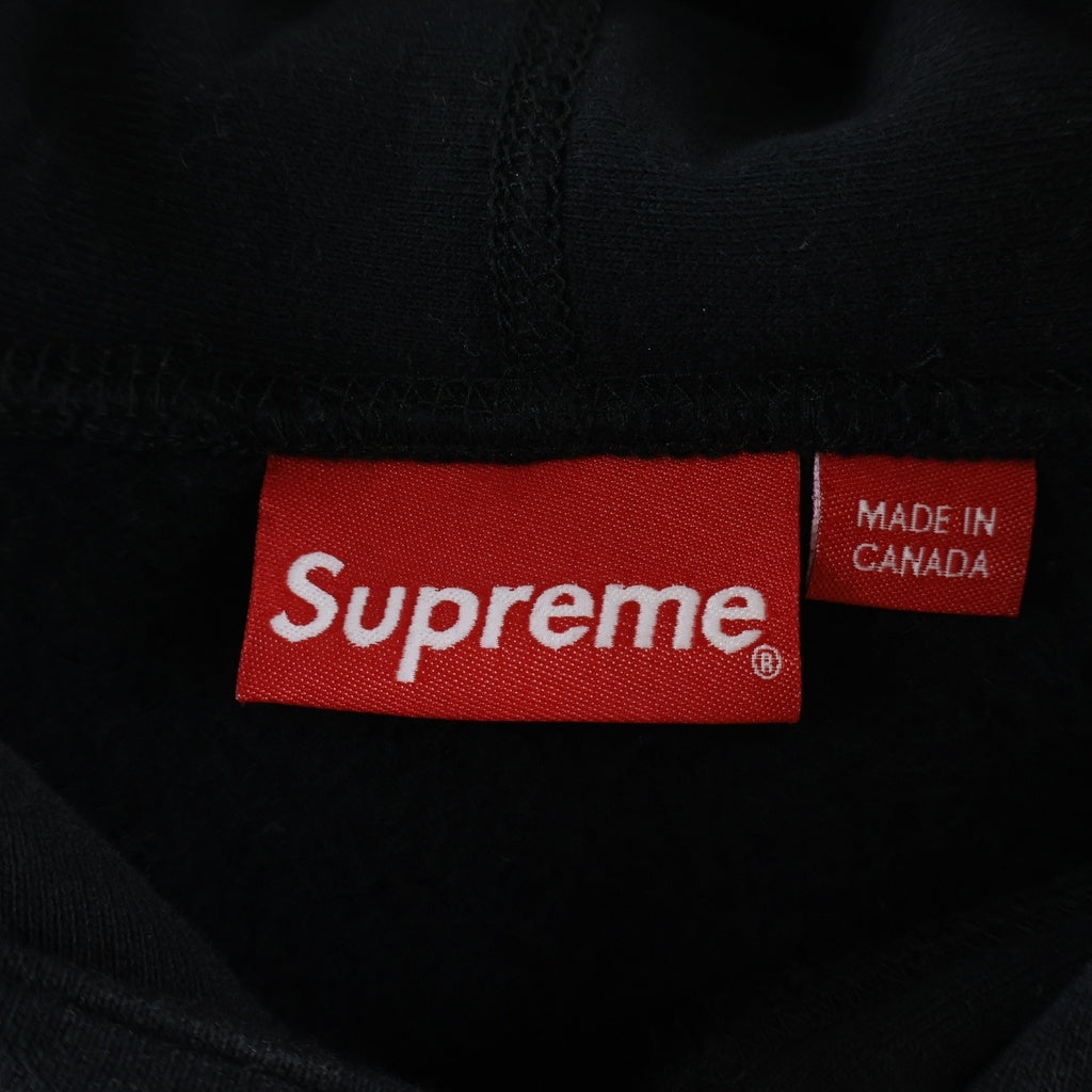 SUPREME(シュプリーム) 19SS ×Swarovski 25th Anniversary Box Logo Hooded Sweatshirt スワロフスキー 25周年記念 ボックスロゴ スウェット プルオーバーパーカー フーディ ブラック