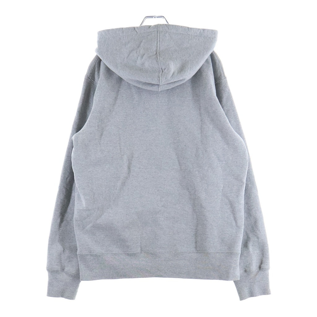 SUPREME(シュプリーム) 18AW ×Dr.Seuss Lorax Cat in the Hat Hooded Sweatshirt キャットインザハット フロントプリント スウェット プルオーバーパーカー フーディ グレー