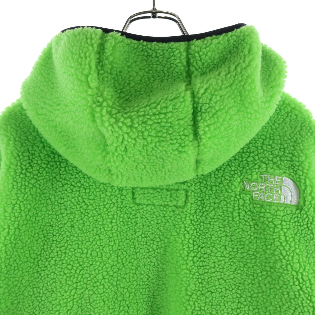 SUPREME(シュプリーム) 20AW ×NORTH FACE S Logo Hooded Fleece Jacket ノースフェイス ロゴ フーディ フリースジャケット ブルゾン グリーン/ホワイト NF0A5EHN
