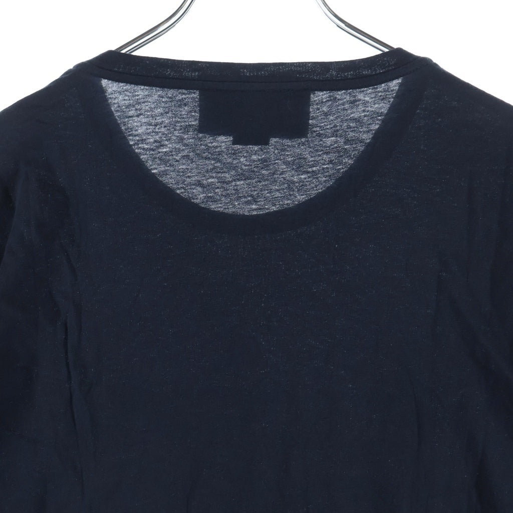 GUCCI(グッチ) トーナル フロントロゴプリント クルーネックTシャツ 半袖 カットソー ネイビー 441685