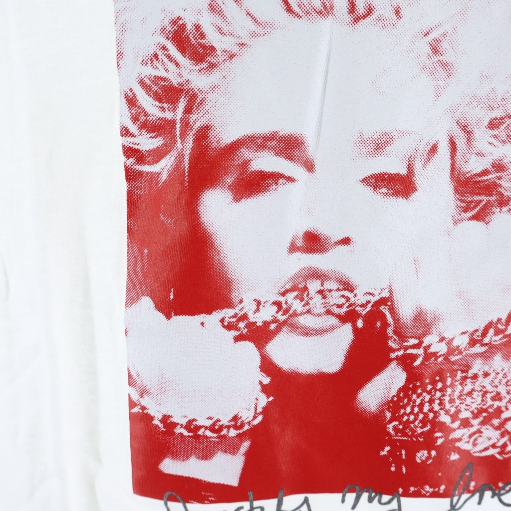 SUPREME(シュプリーム) 18AW Madonna Tee マドンナ プリント クルーネックTシャツ 半袖 カットソー ホワイト
