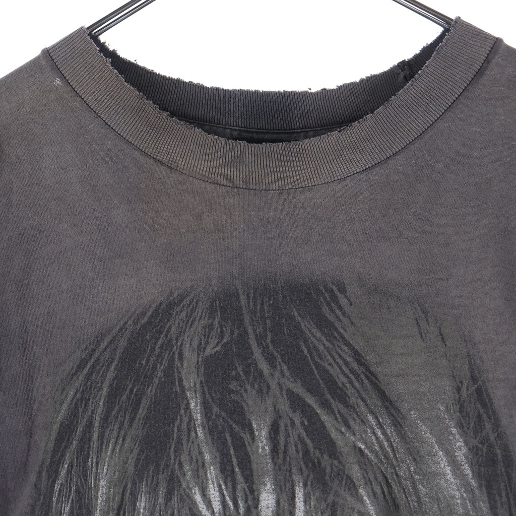 VINTAGE(ヴィンテージ) 90S VINTAGE NIRVANA KURT COBAIN MEMORIAL 1998 TEE GIANT ヴィンテージ ニルヴァーナ カートコバイン 追悼 フロントプリントTシャツ 半袖クルーネックカットソー ブラック