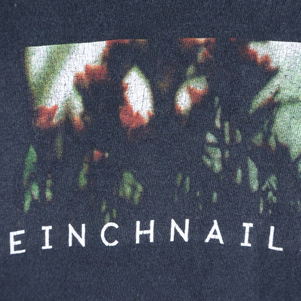 VINTAGE(ヴィンテージ) 90S VINTAGE NINE INCH NAILS THE FRAGILE TEE ALL SPORT ヴィンテージ ナインインチネイルズ フラジール 両面プリントTシャツ 半袖クルーネックカットソー ブラック