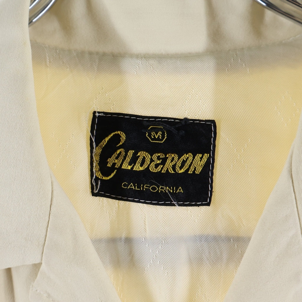 VINTAGE(ヴィンテージ) 50S VINTAGE CALDERON OF CALIFORNIA ヴィンテージ ストーンボタン ウェスタンジャケット ホワイト